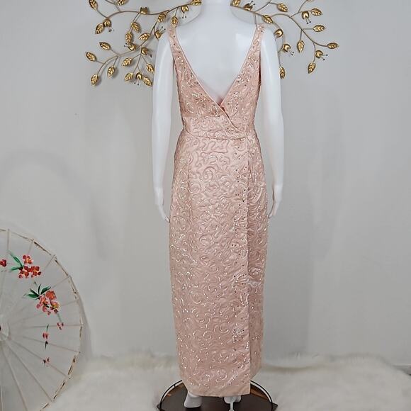 Vintage Emma Domb Sequin Gown Size Small - Picture 4 of 16